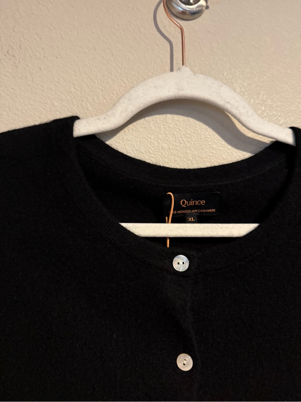 Quince Mongolian Cashmere Cardigan Sweater - Picture 4 of 8